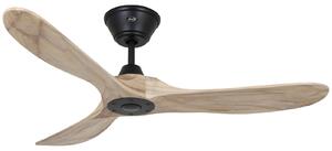 Stropný ventilátor ECO GENUINO čierny/svetlé drevo 122 – CasaFan CasaFan, Eco Genuino, Drevo, Obývacia izba, Drevo, Moderný