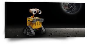 Sablio Obraz Wall-E robot Mesiac - 110x50 cm