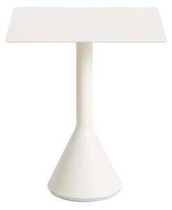 HAY Záhradný stôl Palissade Cone 65x65, Cream White