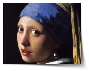 Sablio Plagát Dievča s perlou - Johannes Vermeer - 60x40 cm
