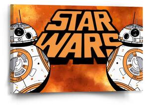 Sablio Obraz Star Wars Ohnivé pozadie - 60x40 cm