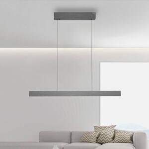 PURE E-Motion LED závesné svietidlo trám CCT, sivá