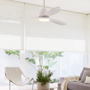 Stropný ventilátor Beacon s osvetlením Whitehaven white silent