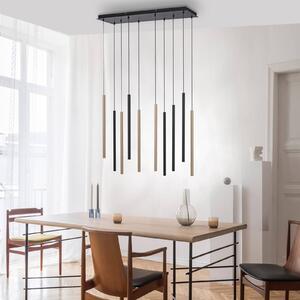 LED závesné svietidlo Flute, stmievateľné, 10-pl
