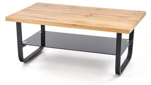 Konferenčný stolek MARGARITA II, 110x45x65, dub/čierna