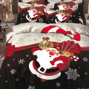 Sendia Obliečky Santa na padáku Bavlna 3-dielna súprava