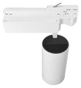 Biely lištový LED reflektor 3F 10W Premium Farba svetla Teplá biela
