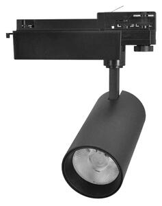 Čierny lištový LED reflektor 3F 40W Premium Farba svetla Denná biela
