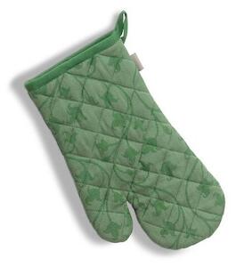 Kela Chňapka rukavica do rúry Cora, 100% bavlna, zelená, 31 x 18 cm