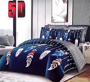 Fashion Home 5D Obliečky Marka Bavlna 7-dielna súprava