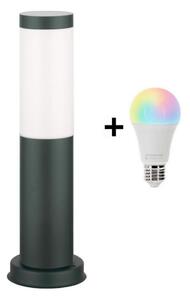 Brilagi - LED RGBW vonkajšie svietidlo 1xE27/9W/230V 40 cm IP44 antracit