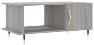 Konferenčný stolík sivý sonoma 90x50x40cm kompozitné drevo