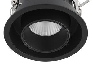 Ideal Lux - LED zapustené bodové svietidlo NOVA LED/20W/230V, priemer 15,4 cm, čierna