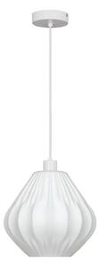 Závesné svietidlo na lanku CARSON 1xE27/40W/230V biele