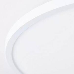Brilliant Okrúhle stropné svietidlo LED Tanida Brillant / 22 W / Ø 42 cm / teplá/studená biela / biela