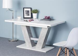 Moderný stôl Concrete 5002234 BEB, Dostupné farby: biela / betón Mirjan24 5902928462524