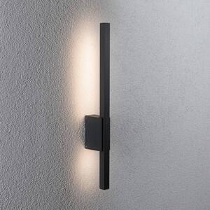 Vonkajšie nástenné svietidlo Paulmann Stan LED 60 cm, Čierna, Hliník, Moderný