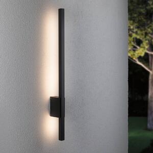 Paulmann Stan LED vonkajšie nástenné svietidlo 80 cm, Čierna, Hliník, Moderný