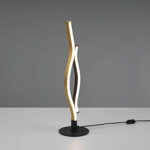 Stolná lampa Blaze LED, CCT, senzorový stmievač, mosadz