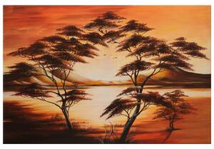 Ručne maľovaný obraz Krásna Afrika Rozmery: 120 x 80 cm