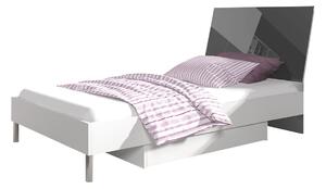 Detská posteľ Paradise PD3, Farby: biela / šedý lesk Mirjan24 5902928686630