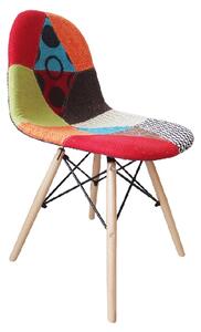 KONDELA Jedálenská stolička, mix farieb, CANDIE NEW TYP 2