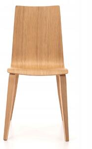 - Luxusná dubová stolička WOOD LINE - hnedá