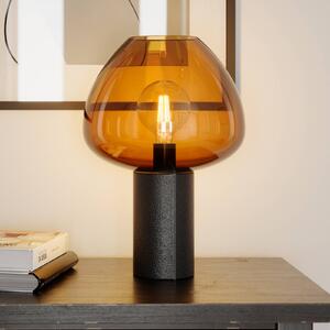 By Rydéns Cozy stolová lampa čierna/koňaková