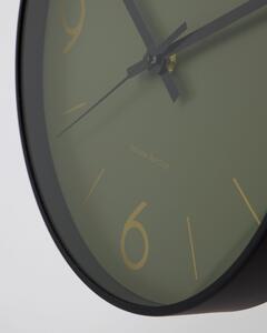 Nástenné hodiny Dark Green Ø 25 cm