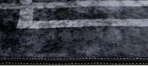 Kusový koberec Edalo čierny 80x150cm