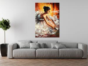 Ručne maľovaný obraz Nádherná tanečnica Rozmery: 70 x 100 cm