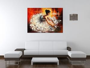 Ručne maľovaný obraz Nádherná tanečnica Rozmery: 120 x 80 cm