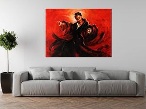 Ručne maľovaný obraz Španielska tanečnica Rozmery: 120 x 80 cm