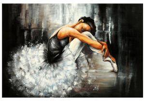 Ručne maľovaný obraz Spiaca baletka Rozmery: 120 x 80 cm