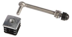 LOCINOX ® Set nerezových pántov L-130mm pre záhradné bránky