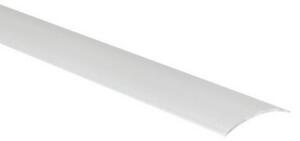 Prechodový profil 49 mm, oblý (samolepiaci) | nivelácia 0 - 5 mm Inox E07