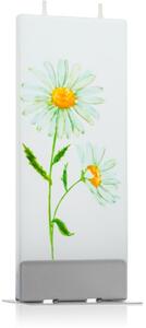 Flatyz Nature Daisies dekoratívna sviečka 6x15 cm