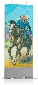 Flatyz Nature Cowboy On Horse dekoratívna sviečka 6x15 cm