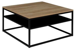 Konferenčný stolík Filaret, Farba políc:: čierny / masívny dub Mirjan24 5902928250329