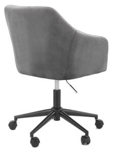 Kancelárska stolička FRISCO, 54x91x50, ružová velvet