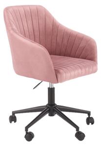 Kancelárska stolička FRISCO, 54x91x50, popol velvet