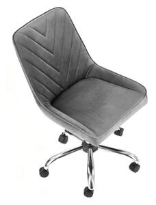 Kancelárska stolička ROSI, 57x89x55, ružová velvet