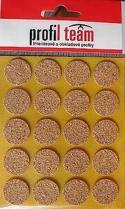 Samolepiace ochranné nábytkové podložky Filc Ø 15 mm 30 ks