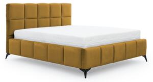 Čalúnená posteľ LISTA, 160x200, Nube 45
