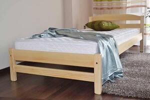 MPE, ADRIANA 120x200 posteľ z masívneho dreva, dekor borovice, jelša, dub, orech