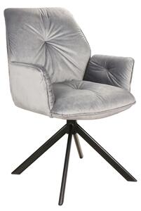 Jedálenská stolička BOOGIE II Velvet, 60x89x45, bluvel 14