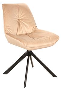 Jedálenská stolička RORY Velvet, 53x89x45, bluvel 28