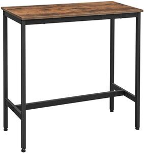 Barový stôl, jedálenský stôl, stabilný vysoký stôl 100 x 40 x 90 cm