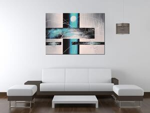 Ručne maľovaný obraz Nebeské šialenstvo Rozmery: 120 x 80 cm