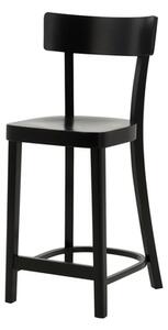 Barová stolička MINI-SEDIA čierna